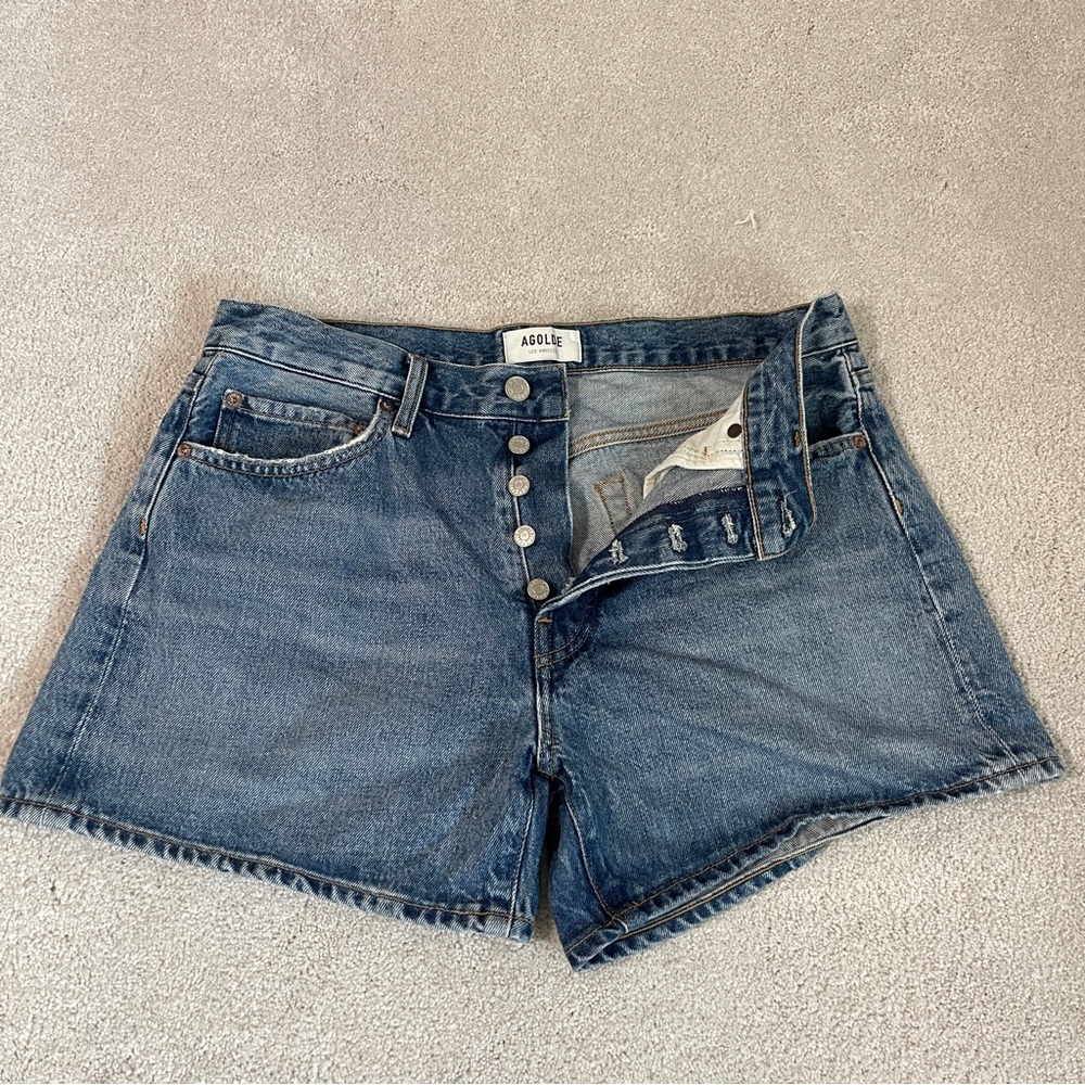 AGOLDE Parker Long Shorts